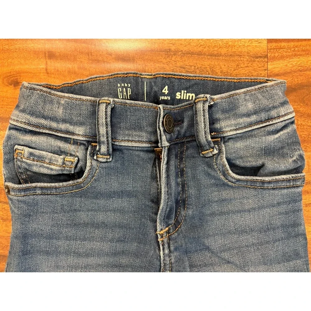 Baby Gap Slim Jeans, Size 4T